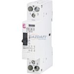   ETI 002464040 R 20-20-R-230V AC moduláris mágneskapcsoló, 20A, 1 modul, 2xZ (2xNO) érintkező