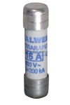 ETI 002625008 CH10UQ/12A/600V hengeres félvezetővédő ultragyors biztosító