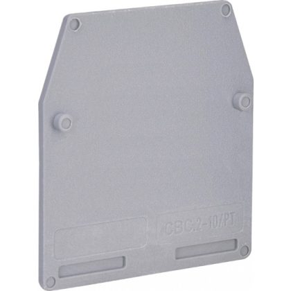   ETI 003903010 ESC-CBC.2-10/PT véglap ESC-CBC.2 -ESC-CBC.10-hez, szürke