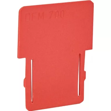 ETI 003903017 ESC-DFM/700 áthidaló elválasztólap ESC-CBC.16 és ESC-CBC.35-hez, piro