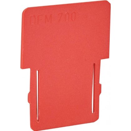   ETI 003903017 ESC-DFM/700 áthidaló elválasztólap ESC-CBC.16 és ESC-CBC.35-hez, piro