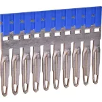   ETI 003903027 ESC-PTP2/10/B szigetelt dugaszolható áthidaló ESC-CBC.2-höz, 10 pólusú,