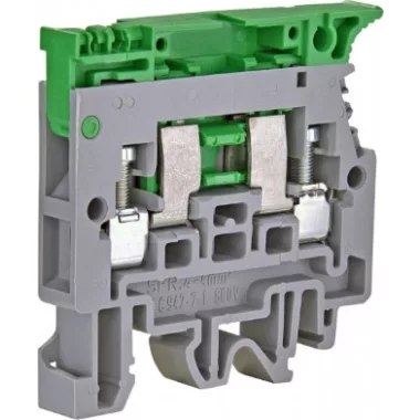 ETI 003903057 ESC-SFR.4 sorkapocs biztosítós szakaszolóval (φ5x20mm), 4 mm²