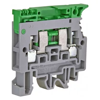   ETI 003903057 ESC-SFR.4 sorkapocs biztosítós szakaszolóval (φ5x20mm), 4 mm²