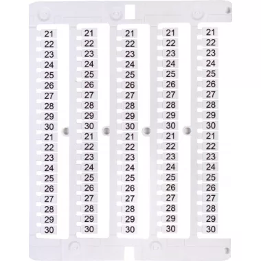 ETI 003903099 ES-NU0851530 jelölő címke, 21-30