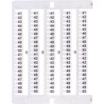 ETI 003903101 ES-NU0851550 jelölő címke, 41-50