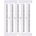 ETI 003903102 ES-NU0851560 jelölő címke, 51-60