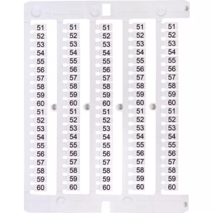 ETI 003903102 ES-NU0851560 jelölő címke, 51-60