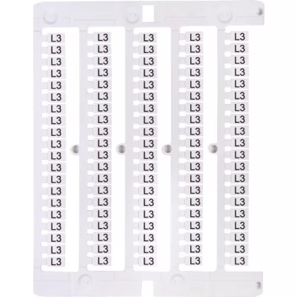 ETI 003903109 ES-NU08510L3 jelölő címke, L3