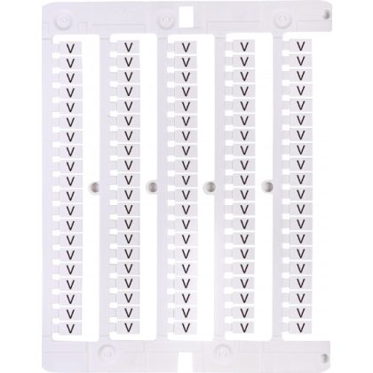 ETI 003903120 ES-NU0851V jelölő címke, V