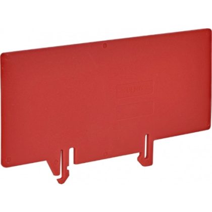   ETI 003903143 ESP-DFH/4 elválasztólap ESP-HMM.10 és ESP-HMM.16-hoz, piros