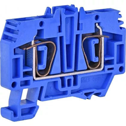 ETI 003903169 ESP-HMM.6B rugós sorkapocs, 6 mm², kék