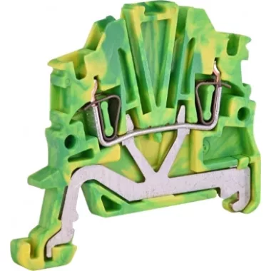 ETI 003903190 ESP-HTE.1 rugós földelő sorkapocs, 1,5 mm², zöld-sárga