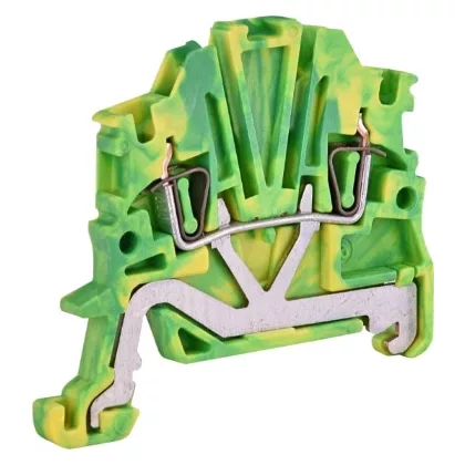   ETI 003903190 ESP-HTE.1 rugós földelő sorkapocs, 1,5 mm², zöld-sárga