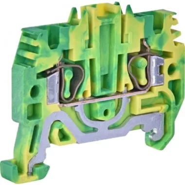 ETI 003903191 ESP-HTE.2 rugós földelő sorkapocs, 2,5 mm², zöld-sárga