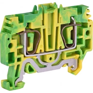 ETI 003903192 ESP-HTE.4 rugós földelő sorkapocs, 4 mm², zöld-sárga