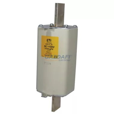 ETI 004110454 M3L gPV 300A/1100V DC késes biztosító
