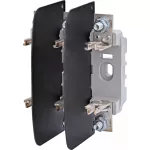   ETI 004131200 PT 00 M8-M8 3p műanyag késes biztosító aljzat, 00 méret