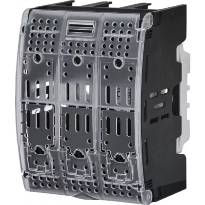   ETI 004131224 PTIP 00 M8-P00 3p műanyag késes biztosító aljzat, 00 méret