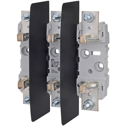   ETI 004131300 PT 1 M10-M10 3p műanyag késes biztosító aljzat, 1 méret