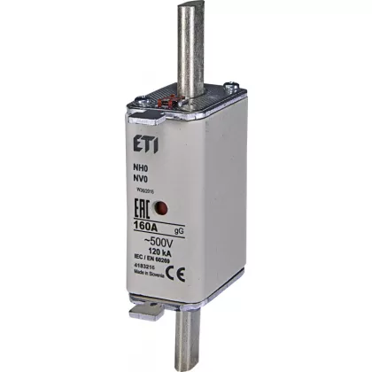   ETI 004183307 NV/NH 0 gL-gG KOMBI 690V 25A késes biztosító