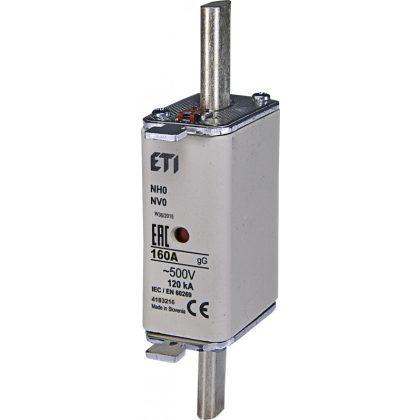   ETI 004183314 NV/NH 0 gL-gG KOMBI 690V 100A késes biztosító