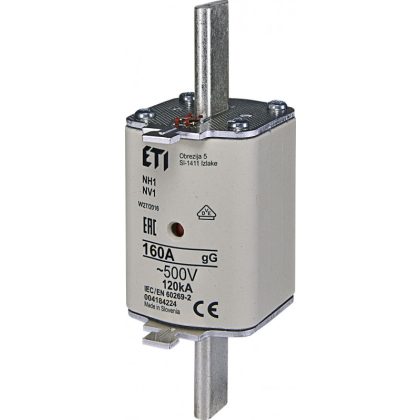 ETI 004184123 NH1 gG KOMBI 400V 125A késes biztosító