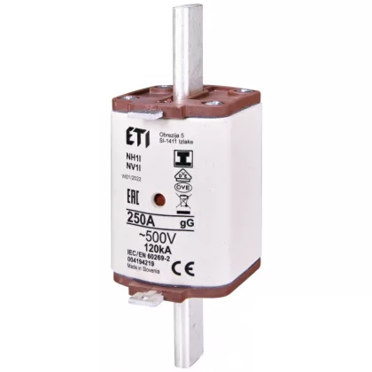 ETI 004194117 NH1/I gG KOMBI 400V 200A késes biztosító