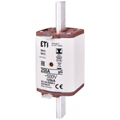 ETI 004194122 NH1/I gG KOMBI 400V 100A késes biztosító