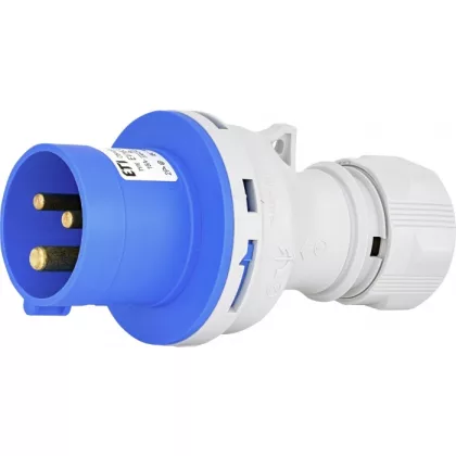   ETI 004482016 EV 1632 ipari lengő dugvilla 16A 2+PE 230V IP44