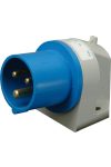 ETI 004482131 ER 1653 ipari Falra szerelhető dugvilla 16A 3+N+PE 400V IP44