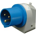   ETI 004482132 ER 3243 ipari Falra szerelhető dugvilla 32A 3+PE 400V IP44