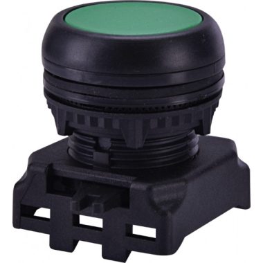 ETI 004771241 EGF-G Nyomógomb, süllyesztett fejű, zöld