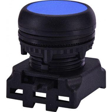 ETI 004771245 EGF-B Nyomógomb, süllyesztett fejű, kék