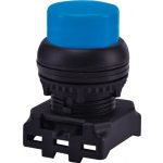   ETI 004771265 EGP-B Nyomógomb, nyomó funkcióval, kiálló fejjel , kék