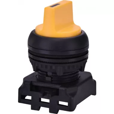 ETI 004771303 EGS2-N-Y Választókapcsoló, szimmetrikusfejű, kétállású, sárga