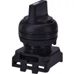   ETI 004771322 EGS2-N90-C kétállású kapcsoló, fekete Választókapcsoló, szimmetrikusfejű, kétállású 
, fekete