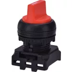   ETI 004771340 EGS3-NN-R Választókapcsoló, szimmetrikusfejű, háromállású, piros