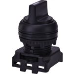   ETI 004771354 EGS3-NS-C Választókapcsoló, jobbról visszaugró, szimmetrikusfejű, háromállású , fekete