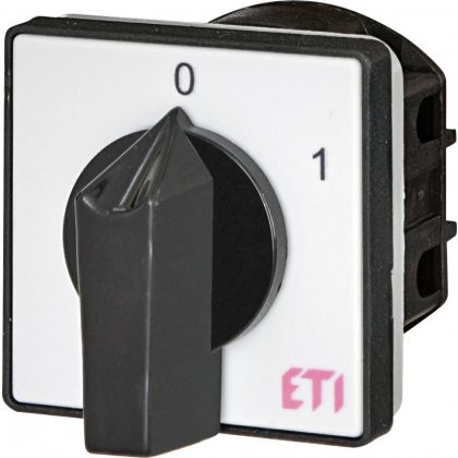   ETI 004773002 CS 25 90 U egypólusú kétállású bütykös kapcsoló 25A