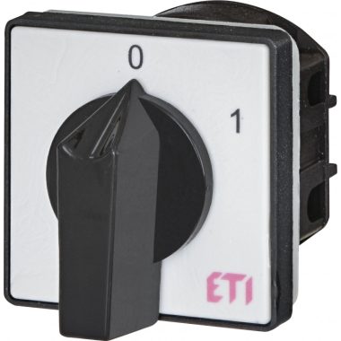 ETI 004773010 CS 25 91 U kétpólusú kétállású bütykös kapcsoló 25A