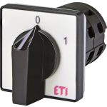   ETI 004773017 CS 16 10 U hárompólusú kétállású bütykös kapcsoló 16A