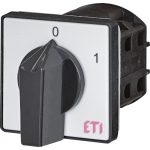   ETI 004773018 CS 25 10 U hárompólusú kétállású bütykös kapcsoló 25A