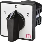   ETI 004773122 CS 32 53 U hárompólusú 3 állású választókapcsoló 32A