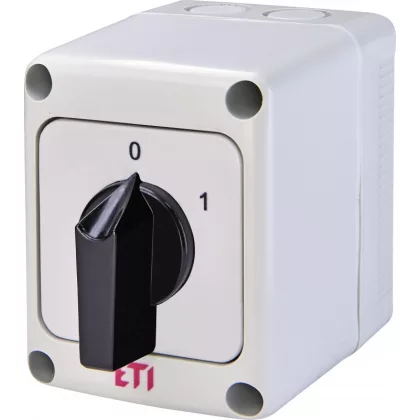   ETI 004773170 CS 25 92 PN tokozott négypólusú BE-KI kapcsoló 25A