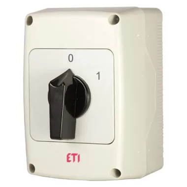 ETI 004773172 CS 40 92 PNG tokozott négypólusú BE-KI kapcsoló 40A