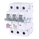 ETI 2145512 Kismegszakító, 3P, C6A, 6kA