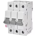   ETI 270134106 ETIMAT P10 Z1A 3p 10kA kismegszakító, 3 modul