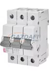 ETI 270234109 ETIMAT P10 Z2A 3p 10kA kismegszakító, 3 modul ETI 270234109 ETIMAT P10 Z2A 3p 10kA kismegszakító, 3 modul