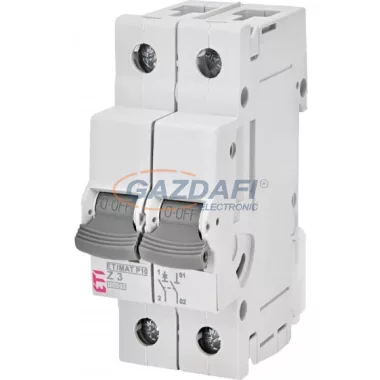 ETI 270314108 ETIMAT P10 Z3A 1p+N 10kA kismegszakító, 2 modul ETI 270314108 ETIMAT P10 Z3A 1p+N 10kA kismegszakító, 2 modul